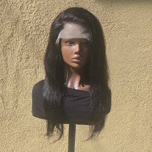 26 Inch 13x4 Straight Lace  Human Hair Wig